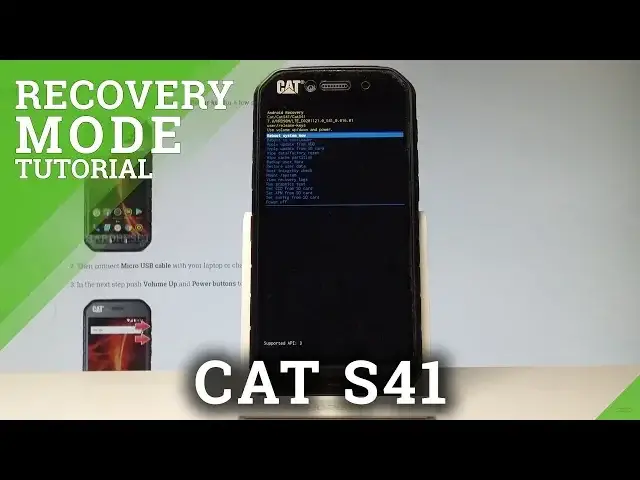 'Video thumbnail for How to Enter Recovery Mode in CAT S41 |HardReset.Info'