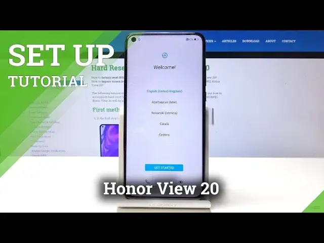 'Video thumbnail for How to Set Up Honor View 20 - Honor Configuration & Activation'