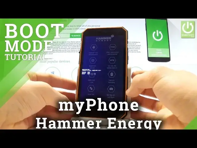 'Video thumbnail for Boot Mode in myPhone Hammer Energy - Enter / Exit Bootloader'