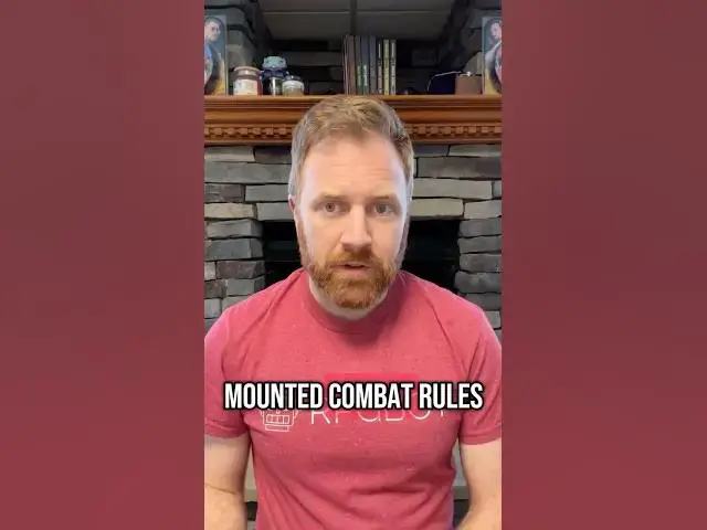'Video thumbnail for #dnd 5e’s mounted combat rules are awful'