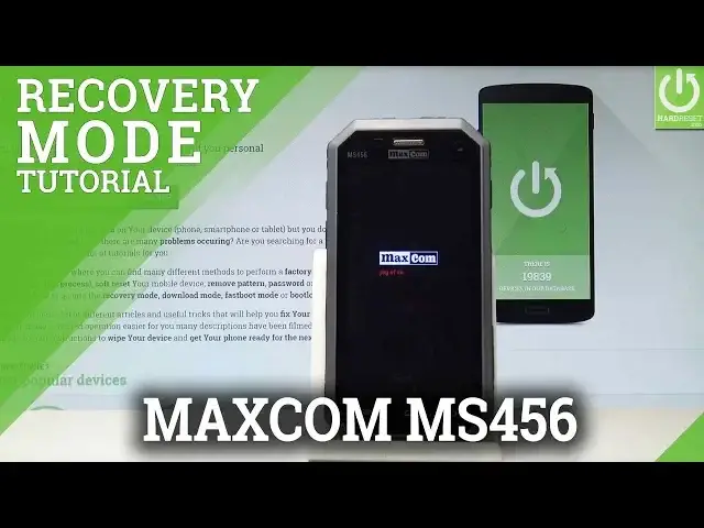 'Video thumbnail for How to Enter Recovery Mode in MAXCOM MS456 |HardReset.info'