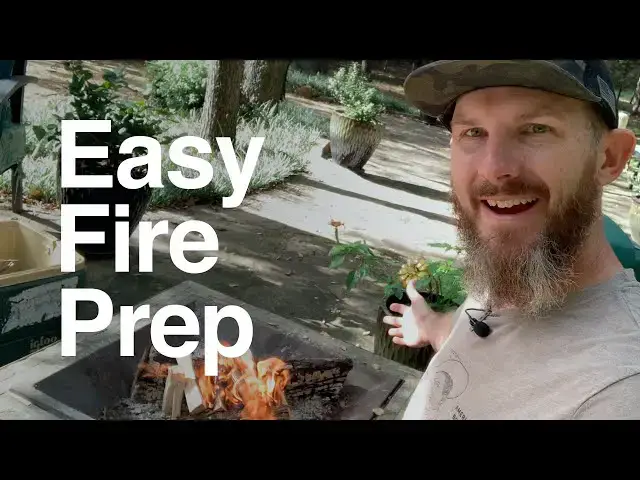 'Video thumbnail for Easy Campfire Preparation: How to prep and build a campfire the simple way!'