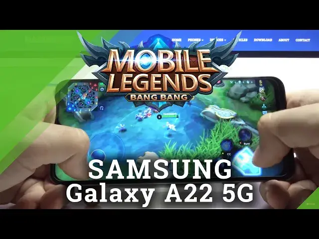 'Video thumbnail for Test Game Mobile Legends on SAMSUNG Galaxy A22 5G | MediaTek Dimensity 700 | 4GB RAM Gameplay Check'