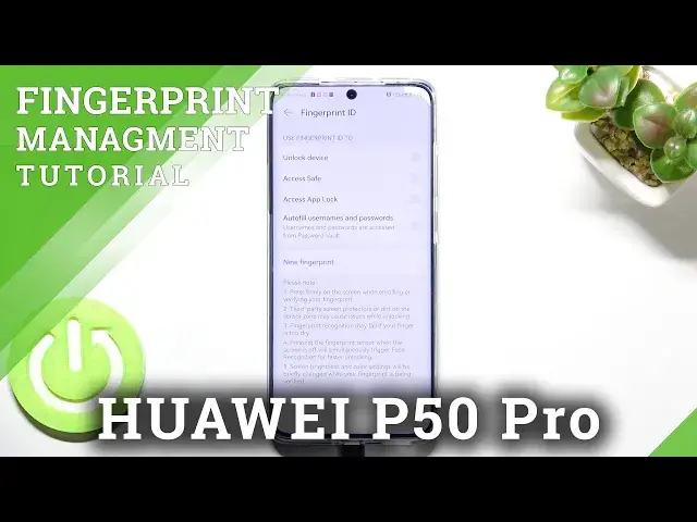 'Video thumbnail for How to Add Fingerprint to HUAWEI P50 Pro - Scan Fingerprint'