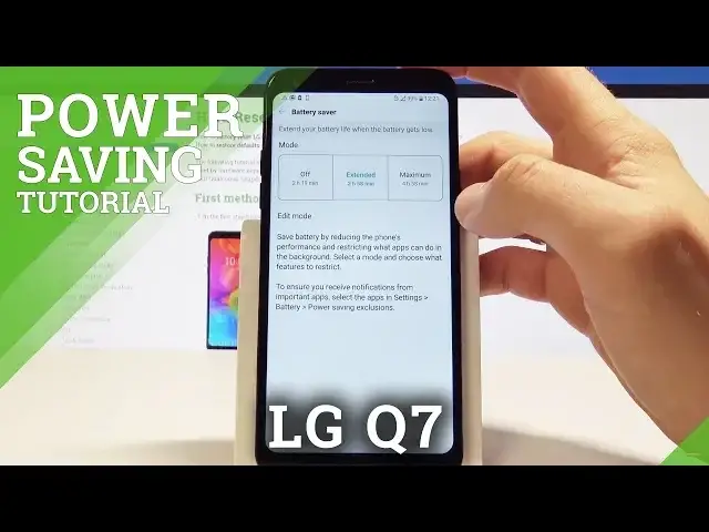 'Video thumbnail for LG Q7 Power Saving Mode / Save Battery Life in LG Q7'
