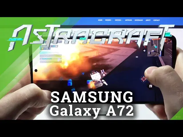 'Video thumbnail for Test Game Astracraft on SAMSUNG Galaxy A72 | Snapdragon 720G | 6 GB RAM | Gameplay - FPS Check'