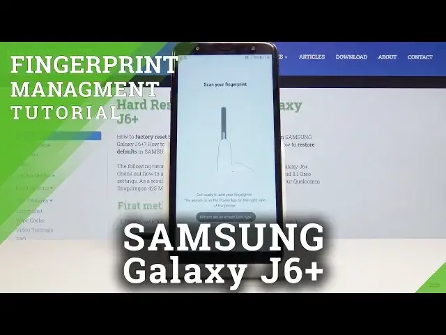 'Video thumbnail for How to Add Fingerprint Lock on Samsung Galaxy J6 Plus – Set & Use Fingerprint'