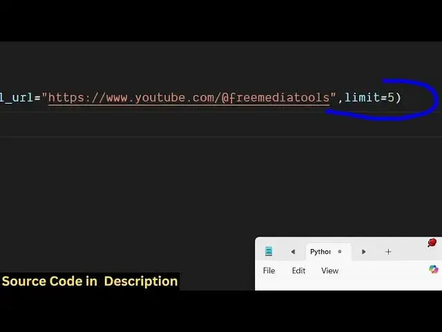 'Video thumbnail for Python 3 Web Scraping Script to Get All Videos of Youtube Channel Using Youtube Data API V3'