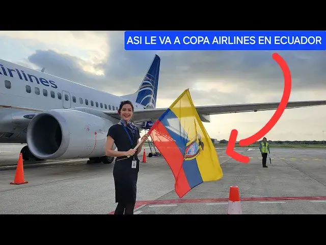 'Video thumbnail for ENTREVISTA: Un éxito los vuelos de COPA AIRLINES a #Manta en #Ecuador'