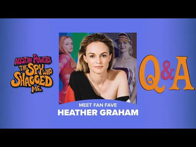 'Video thumbnail for Heather Graham Talks Austin Powers, Boogie Nights & More | Fan Expo Dallas Q&A Panel'