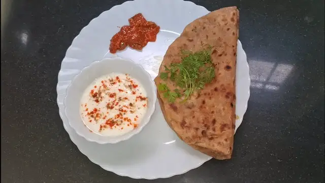 'Video thumbnail for Easy way to make Aloo Paratha/ Potato Paratha'