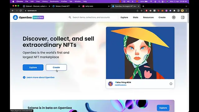 'Video thumbnail for How to Transfer SOLANA COLLECTION to OPENSEA'