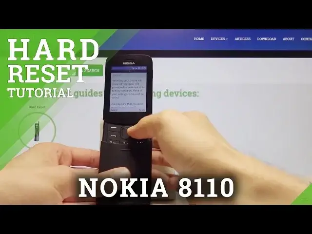 'Video thumbnail for Hard Reset Nokia 8110 4G - Factory Data Reset'