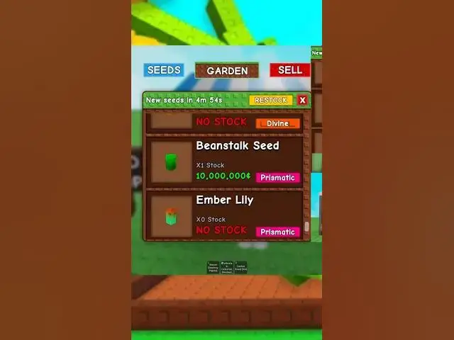 'Video thumbnail for 😱 BEANSTALK SEED FOUND! Climb to MASSIVE PROFITS | Grow a Garden Roblox  #growagarden #roblox #games'