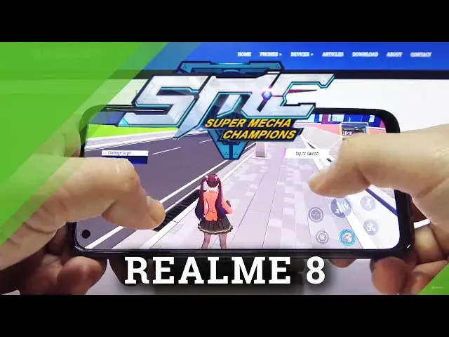 'Video thumbnail for Test Game Super Mecha Champions on REALME 8 | MediaTek Helio G95 | 4 GB RAM | Gameplay - FPS Check'