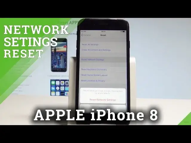 'Video thumbnail for How to Reset Network Settings on APPLE iPhone 8 - Restore Network Defaults |HardReset.Info'