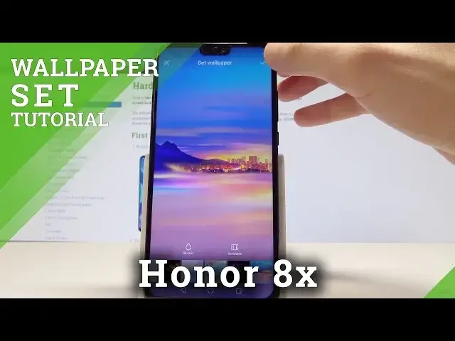 'Video thumbnail for How to Change Honor 8x Wallpaper - Set Up Home Screen & Lock Screen Wallpaper'