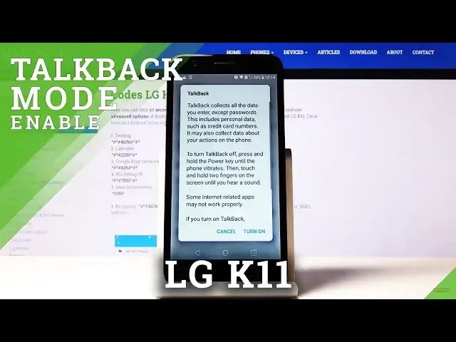 'Video thumbnail for How to Turn Off Talkback in LG K11 – Enter / Quit Talkback Mode'