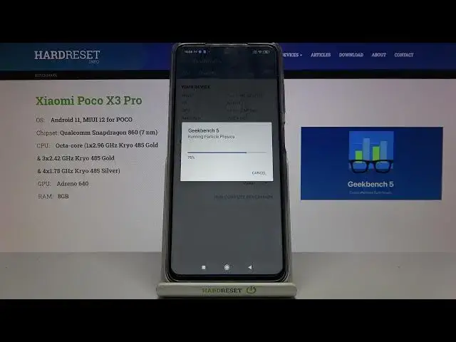 'Video thumbnail for Xiaomi Poco X3 Pro - Geekbench 5 VULKAN GPU TEST'
