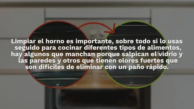 'Video thumbnail for Vidrio de horno sucio, el remedio natural para tenerlo tan brillante y limpio como antes'