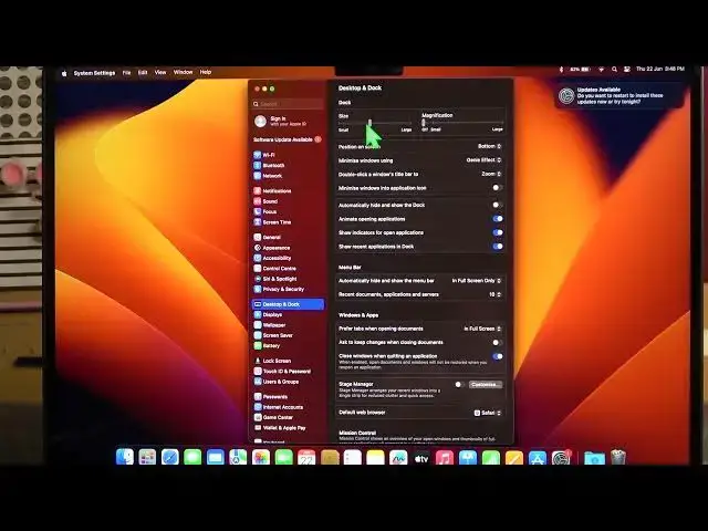 'Video thumbnail for How To Change Dock Size On Macbook Air M2 2023'