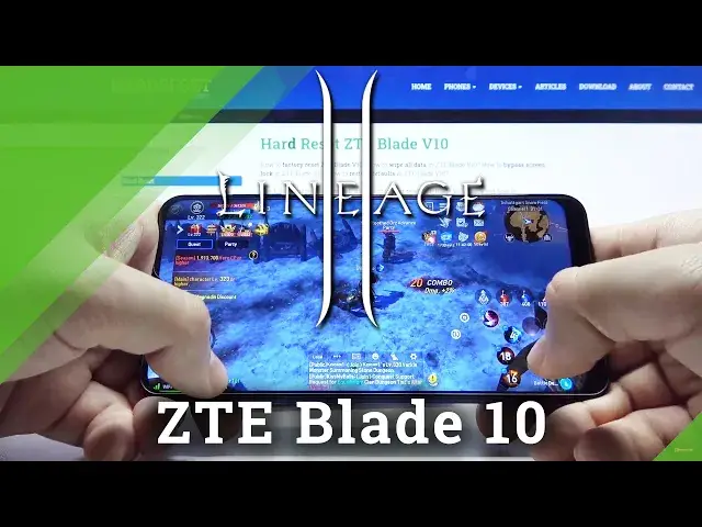 'Video thumbnail for Test Game Lineage 2 on ZTE Blade 10 | MediaTek Helio P60 | 2 GB RAM | Gameplay - FPS Check'