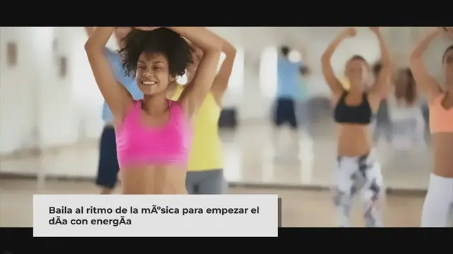 'Video thumbnail for ▷ ¡15 minutos de cardio dance para empezar bien el día!'