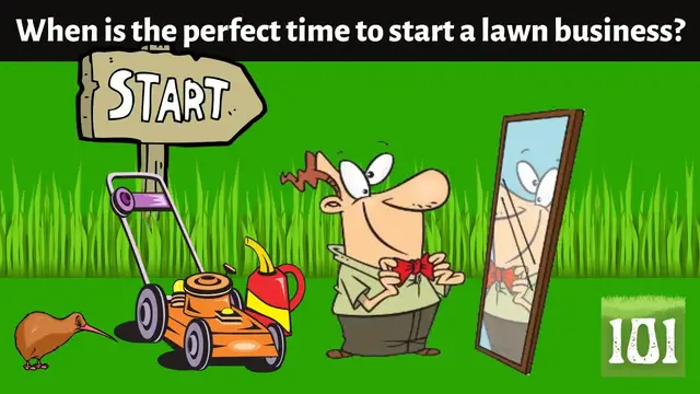 'Video thumbnail for Why now is the perfect time to start your lawn mowing business'
