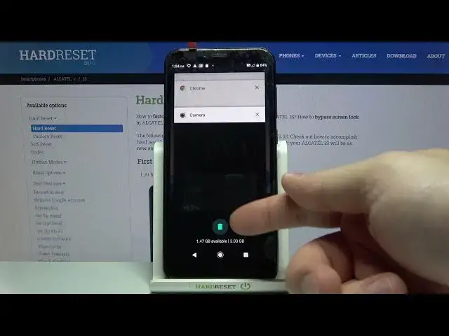 'Video thumbnail for How to Close All Running Apps on ALCATEL 1S – Disable All Running Apps'