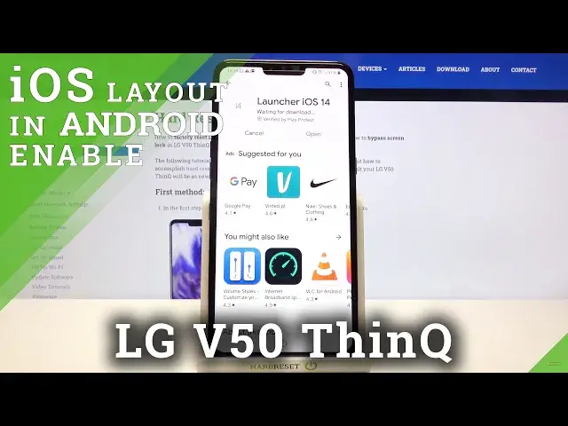 'Video thumbnail for How to Download & Install iOS Launcher in LG V50 ThinQ – Find iOS Layout'