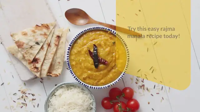 'Video thumbnail for Easy Rajma Chawal Recipe'