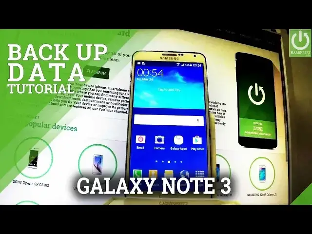 'Video thumbnail for How to Backup Data in SAMSUNG N900 Galaxy Note 3  - Google Backup'