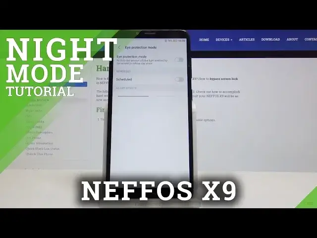 'Video thumbnail for How to Activate Eye Comfort Mode in NEFFOS X9 - Blue Light Filter'