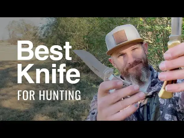 'Video thumbnail for The Best Knife for Hunting: Fixed or Folding?'