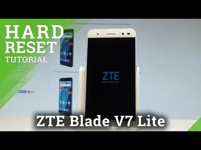 'Video thumbnail for How to Hard Reset ZTE Blade V7 Lite - Bypass Screen Lock |HardReset.info'