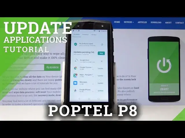 'Video thumbnail for How to Update Apps in POPTEL P8 - Download Latest App Version'