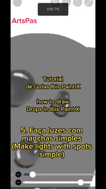 'Video thumbnail for How to Make Drops in Ibis Paint X #art #shorts #shortvideo'