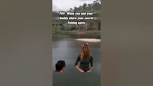 'Video thumbnail for Sharing honey holes #catchoftheday #fishing #fishingmemes'