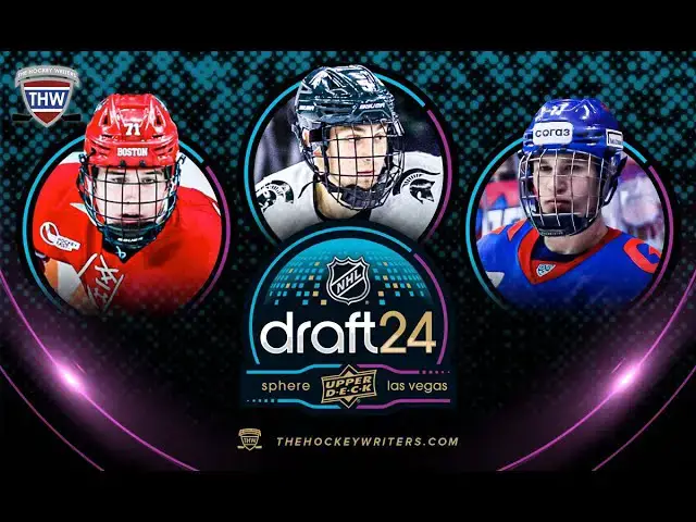 'Video thumbnail for 1st Round 2024 NHL Mock Draft | The Hockey Writers Prospect Corner'