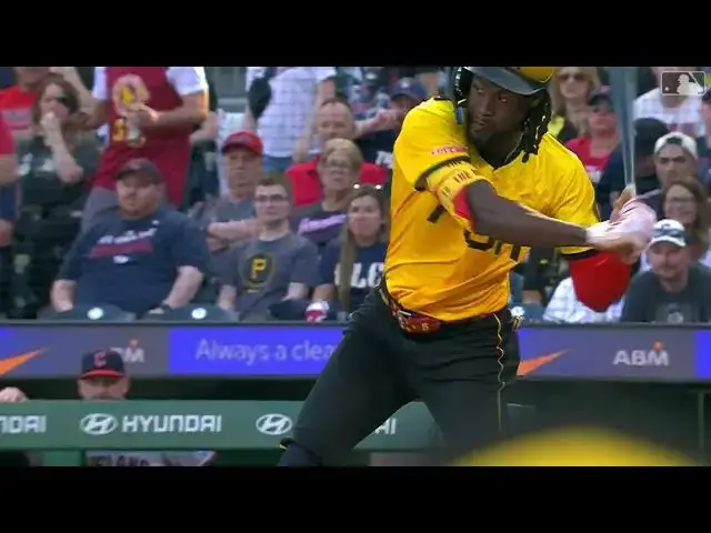 'Video thumbnail for Oneil Cruz SMACKS a Solo Home Run! | 5th HR of 2025 | Pittsburgh Pirates | 04/18/2025'