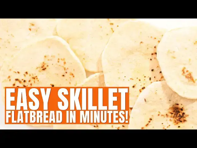 'Video thumbnail for How to Make Soft Flatbread in a Skillet | No Oven Needed!'