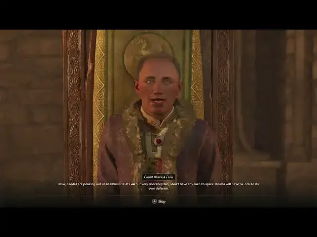 'Video thumbnail for Oblivion Remastered - Allies For Bruma: Meet with Count Marius Caro "Aid For Bruma" Gameplay'