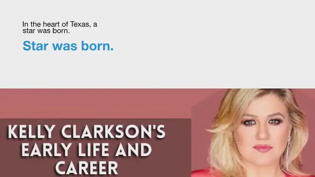 'Video thumbnail for Kelly Clarkson Net Worth | The Facts Behind Her Huge Wealth'