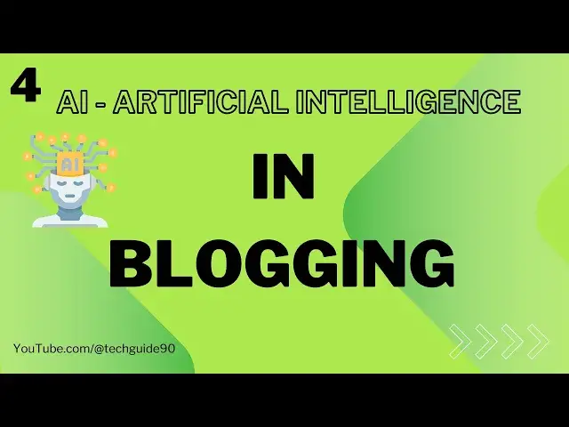 'Video thumbnail for AI - Artificial Intelligence in Blogging | Blogging Mastery Course'