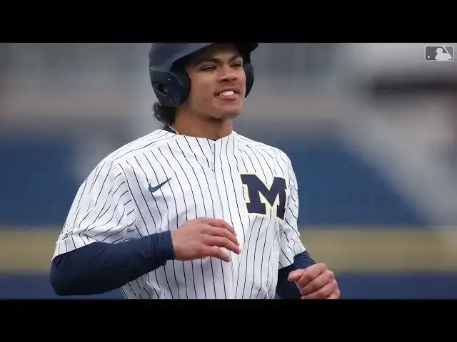 'Video thumbnail for 2025 MLB Draft Preview: Mitch Voit, 2B, Michigan'