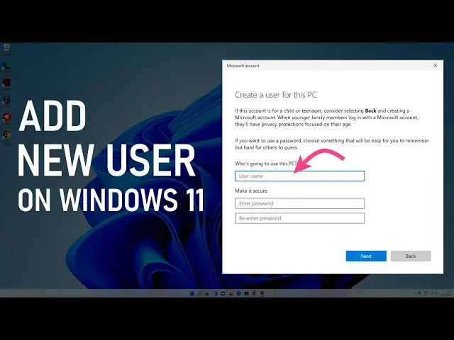 'Video thumbnail for How to Add User Account In Windows 11'