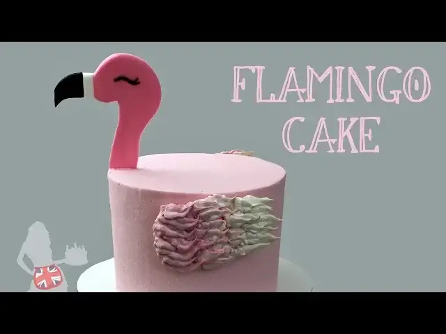 'Video thumbnail for Flamingo Cake Tutorial'