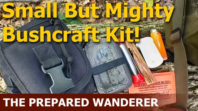 'Video thumbnail for Small But Mighty Bushcraft Kit!'