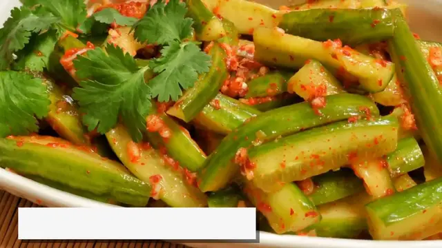 'Video thumbnail for Quick Cucumber Snack: Crunchy, Creamy, and Flavorful'