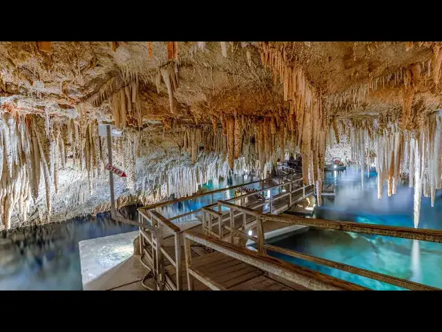 'Video thumbnail for Crystal & Fantasy Caves, Bermuda'